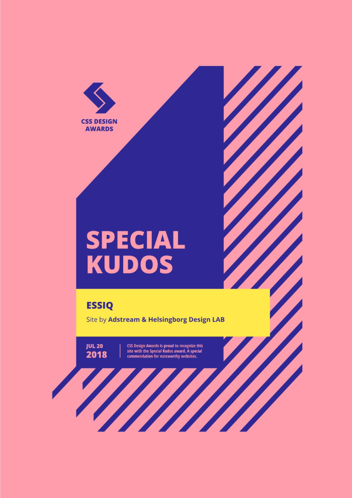 CSSDA Special Kudos: ESSIQ