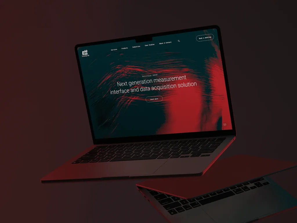 E-Sharp på laptop
