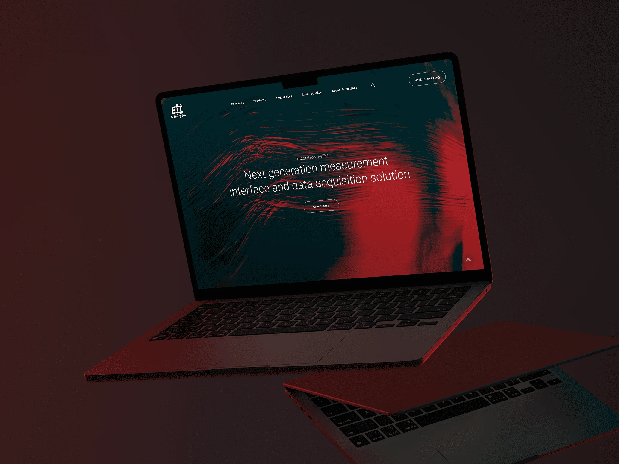E-Sharp på laptop