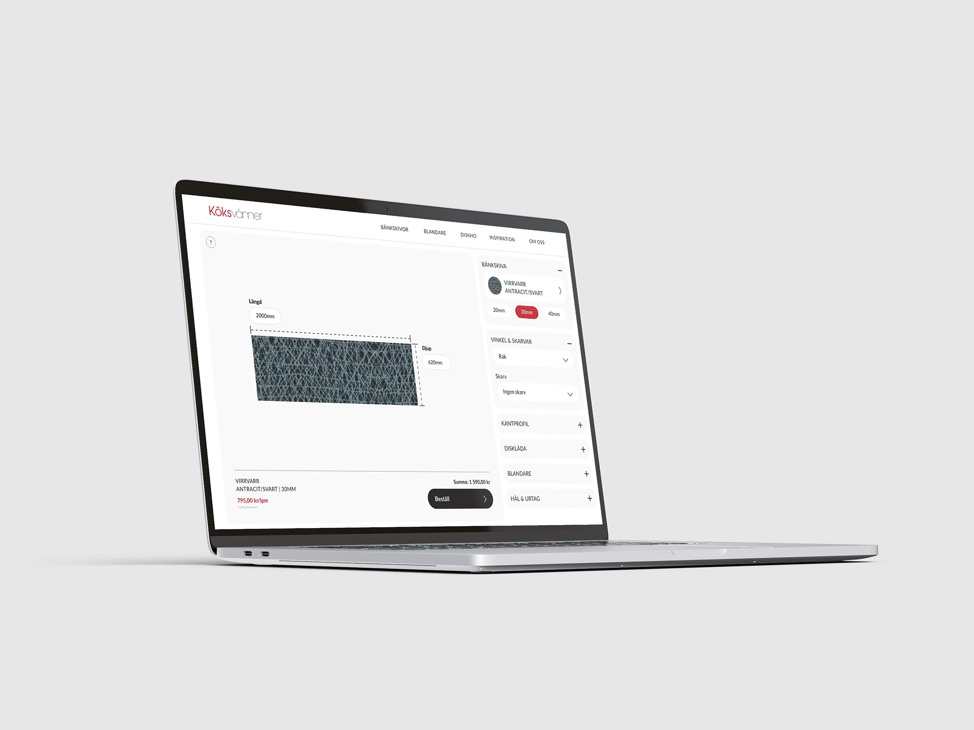 Köksvänner på laptop