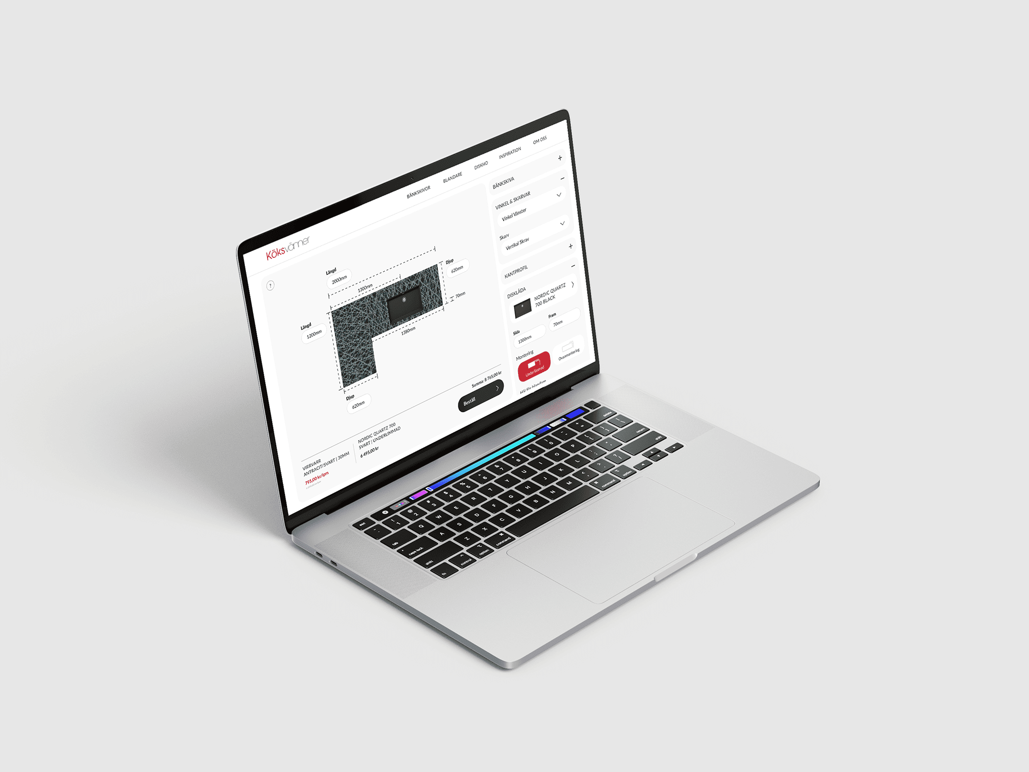 Köksvänner på laptop